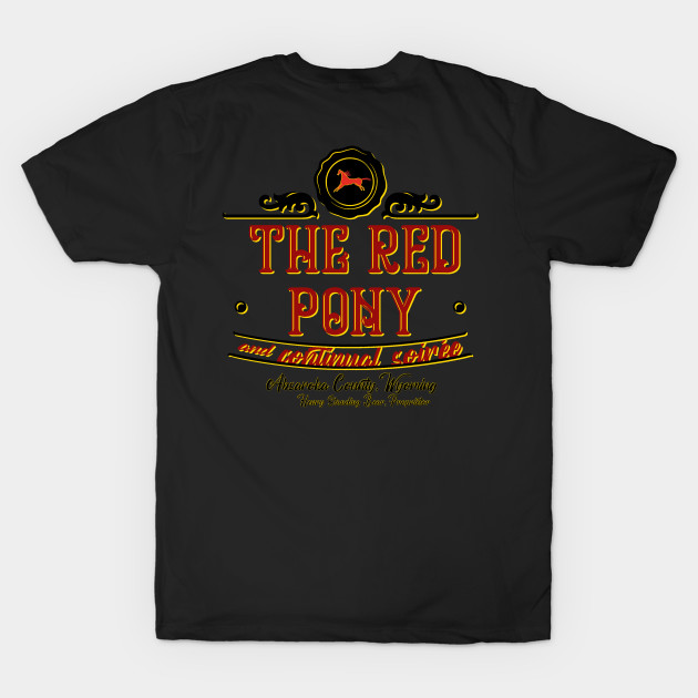 Longmire red pony t shirts best sale